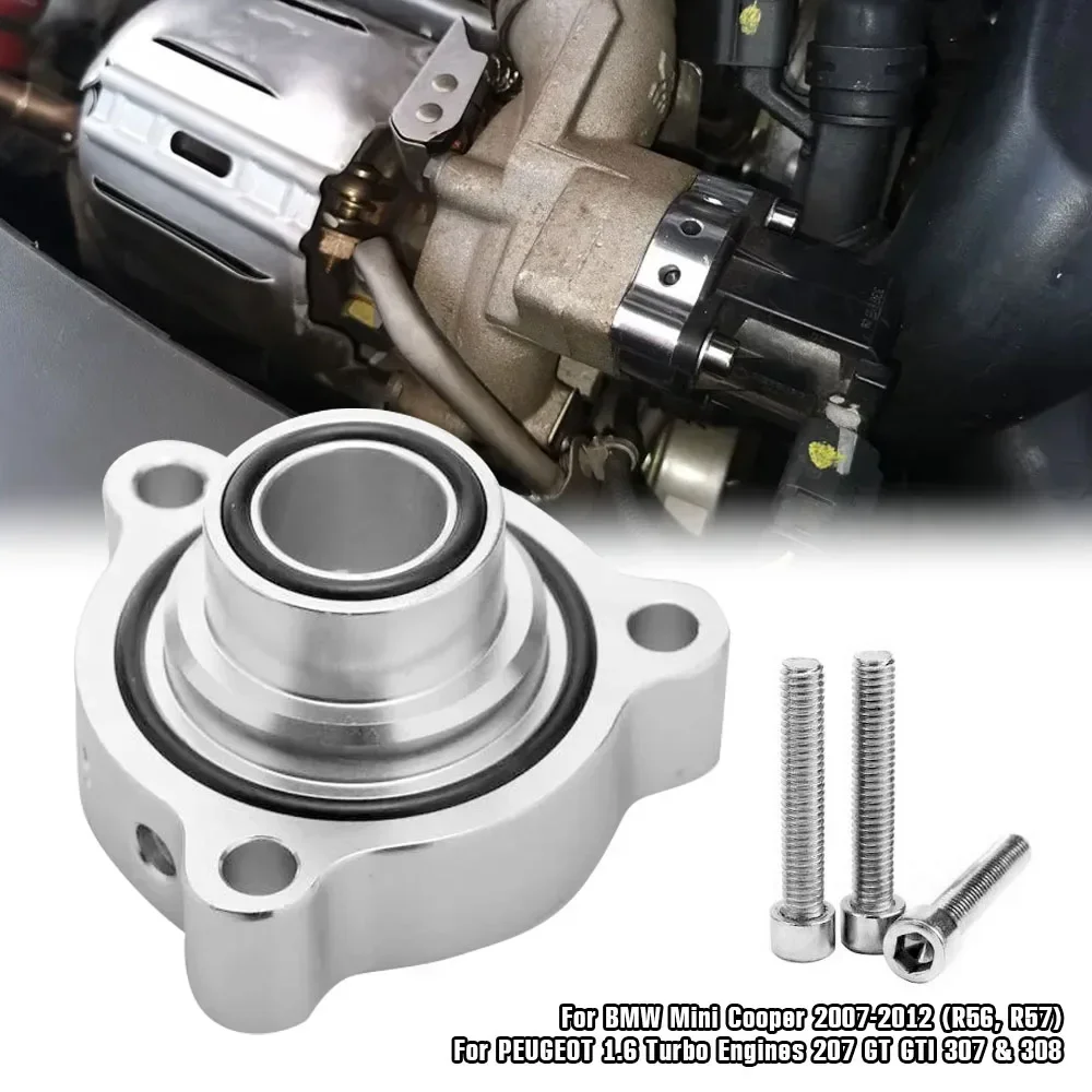 Blow Off Valve BOV Flange Dump Adapter For SEAT Leon 2.0 FSiT Peugeot 1.6 Mini Cooper S Turbo Engine