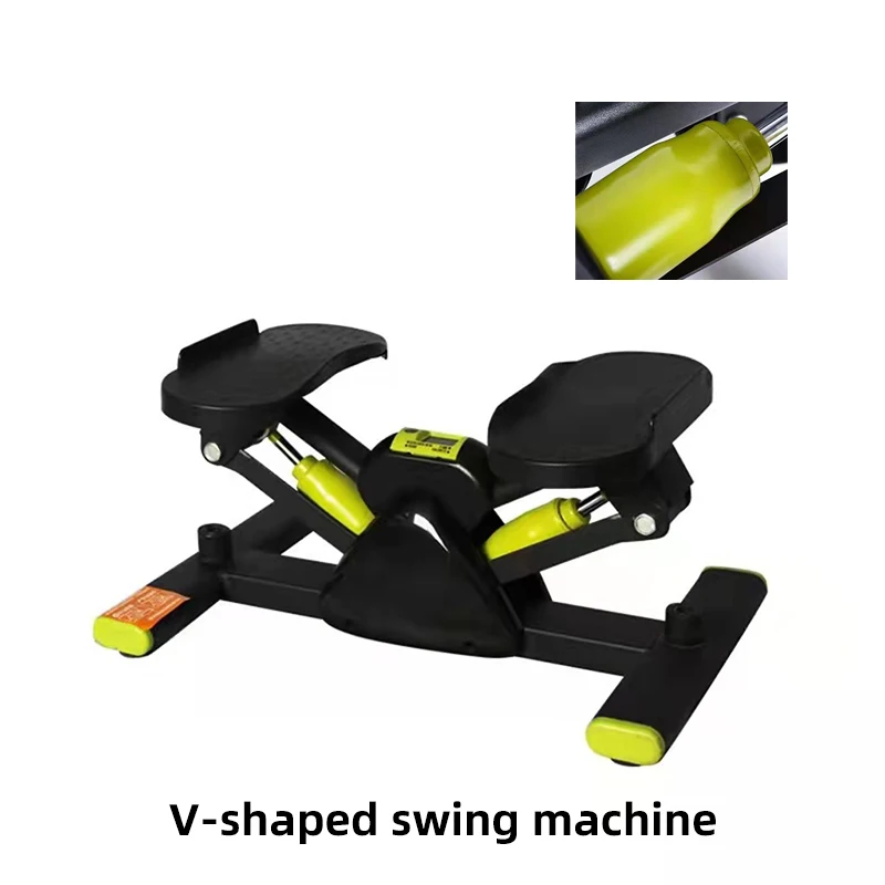 Newly Stepping Machine V-type Swing Machine Household Small Sports Fitness Equipment In-situ Mountaineering Treading Machine