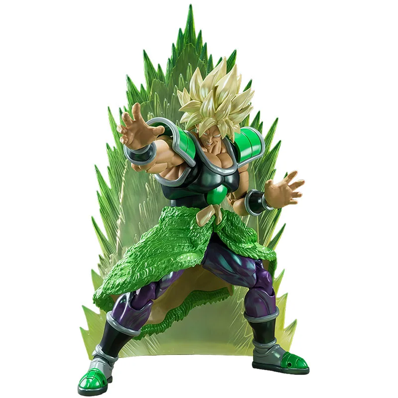 Bandai Echte S.H.Figuarts Anime Figuur Dragon Ball Super: Broly - Super Saiyan Broly - Exhibition Limited Edition - 190 mm