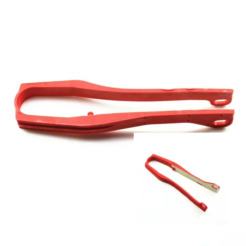 Red Motorcycle Swingarm Guide Chain Slider Sliding Compression Molded Chain Slide for Honda CRM250AR CRM250 CRM 250 Drit Bike