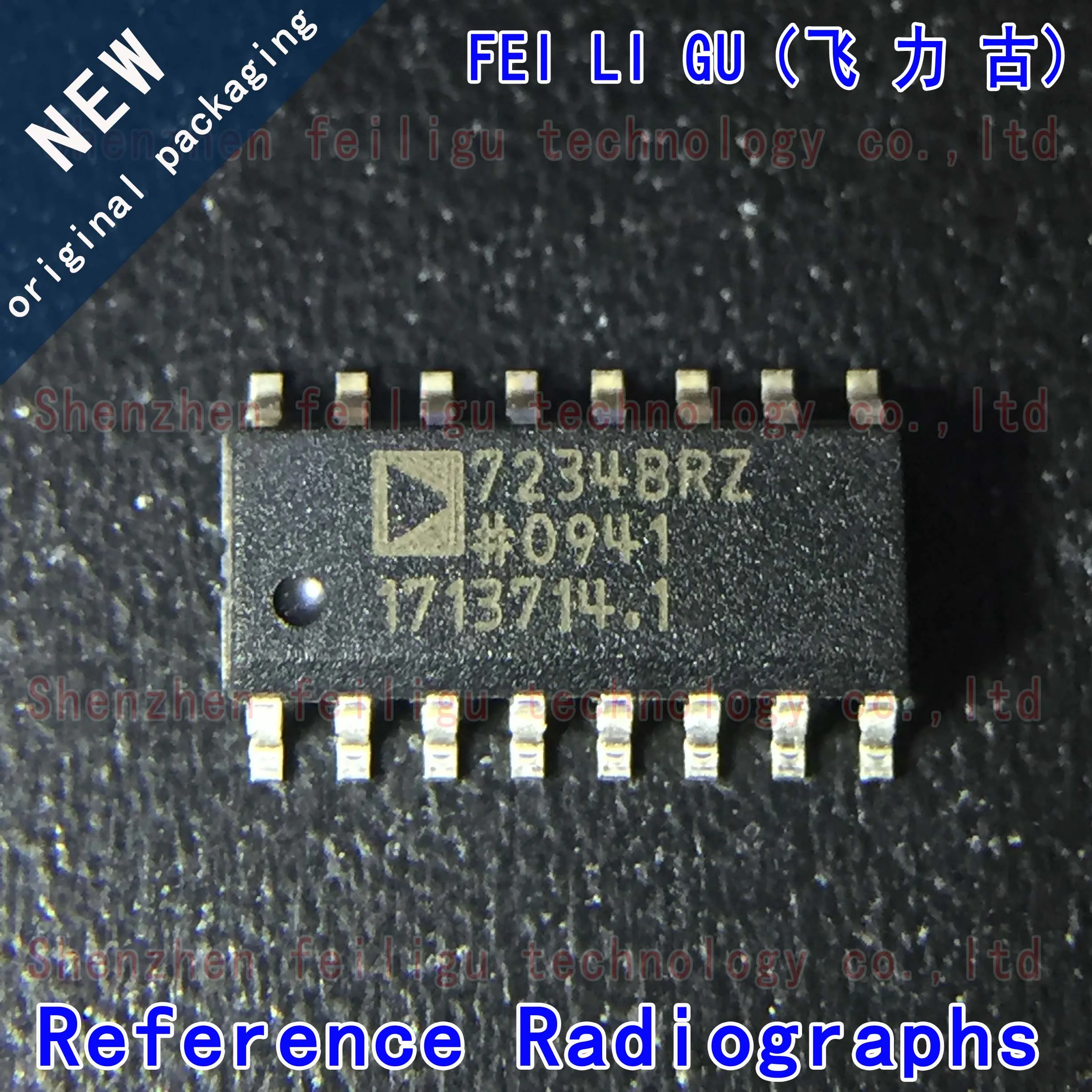 

1~30PCS 100% New original ADUM7234BRZ-RL7 ADUM7234BRZ ADUM7234 7234BRZ Package:SOP16 4A Gate Driver Chip