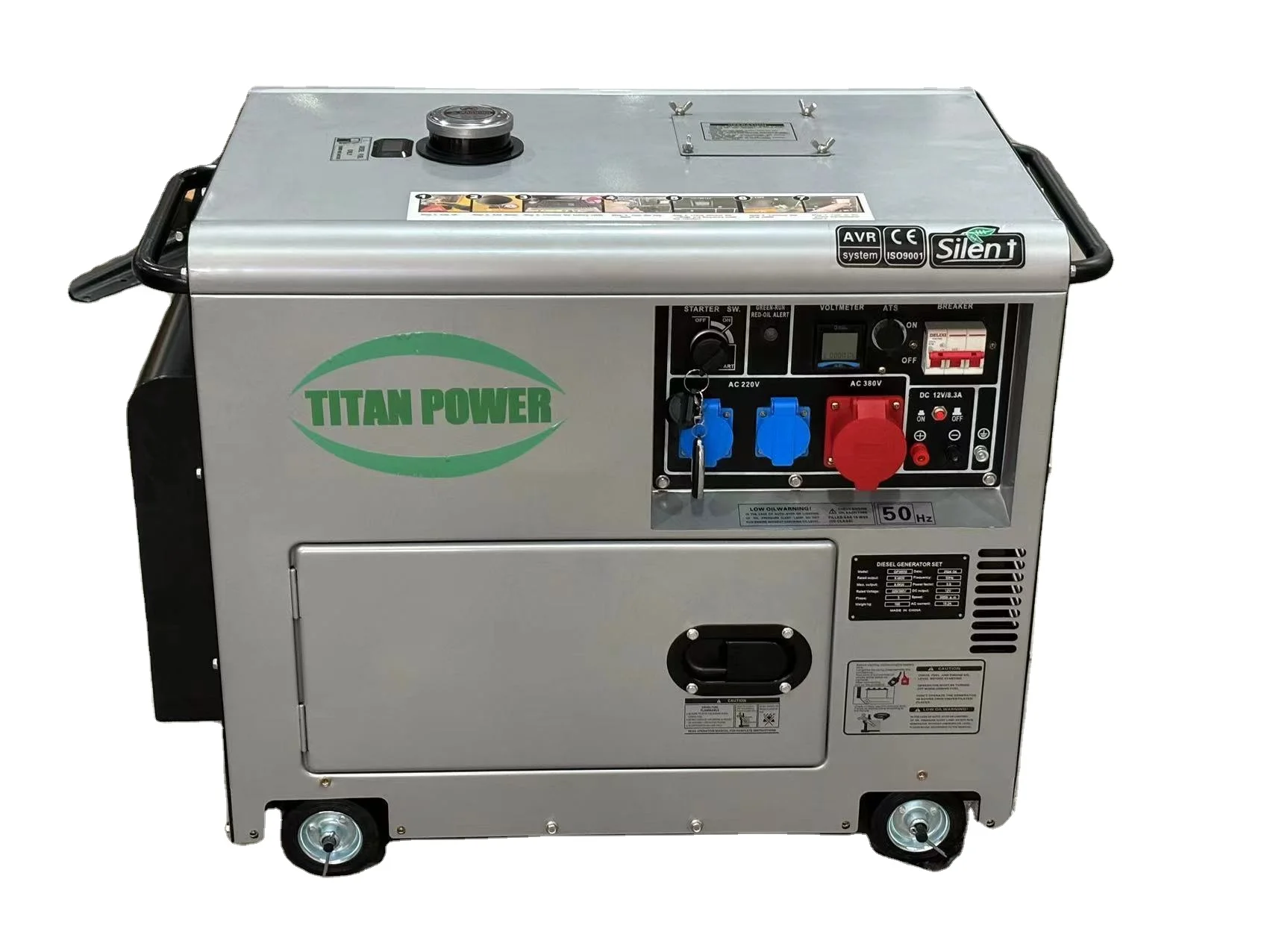 

Portable Electrical Generador Electrico Genset for Home / 5kw 5kva 8KW 10kva Power Silent Electric Diesel Generator