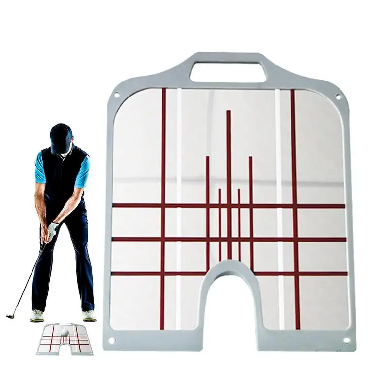 ポータブルで防水のゴルフアパレルトレーニング補助ミラーミラーデザインのストレーナー