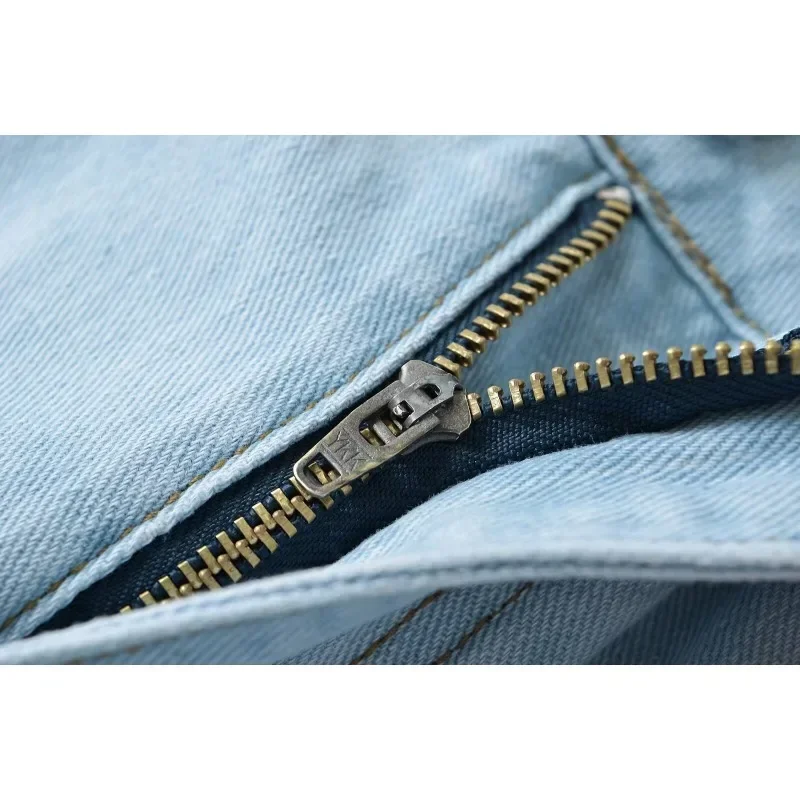 Ladies Comfy Relaxtion Loose Flare Jeans Low Waist Full Length Women\'s Wide Leg Denim Pants Baggy Pants High Street Women Jeans