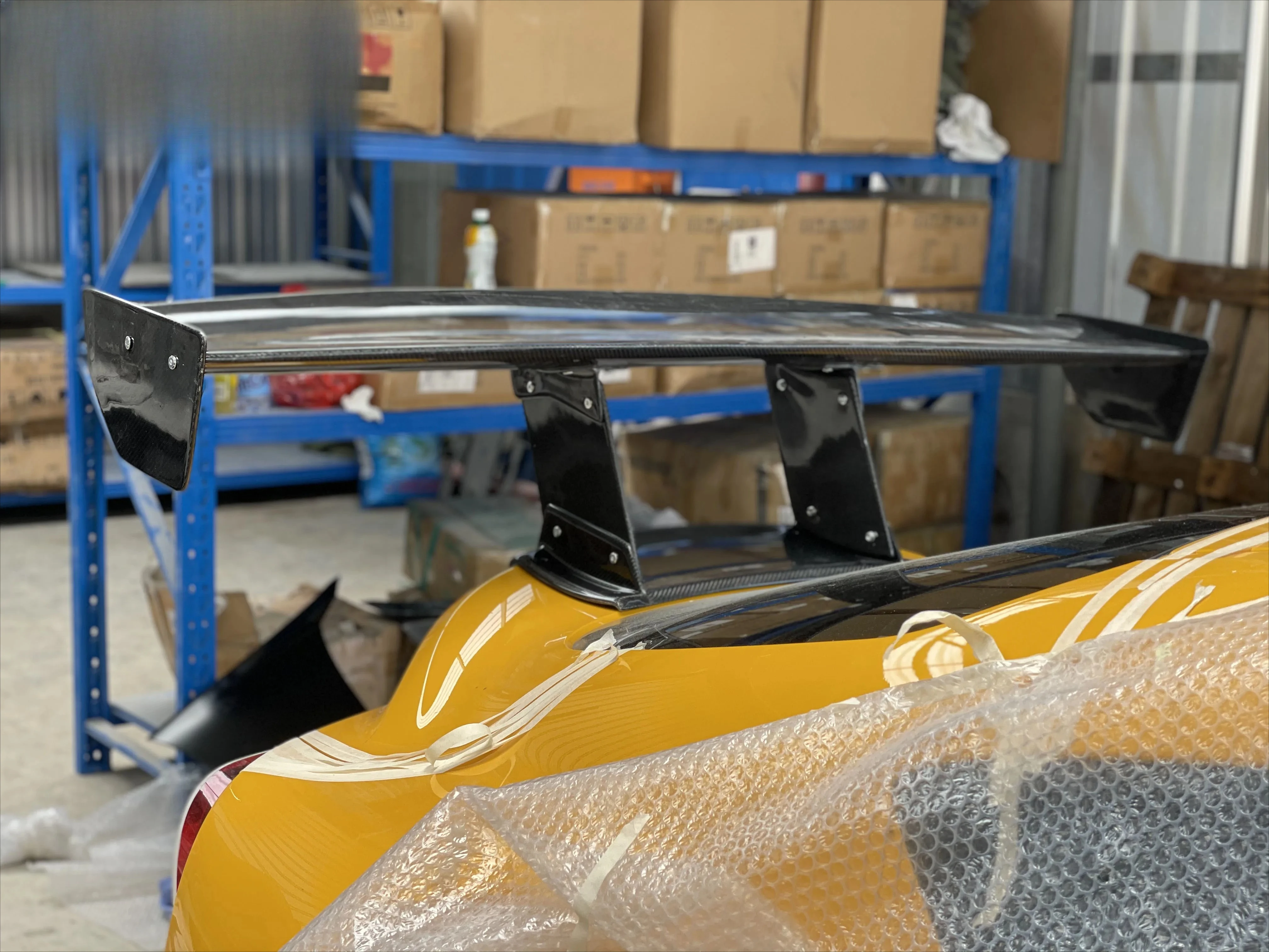 Carbon Fiber Car Accessoris Rear Trunk Wing for  Gr Supra A90 A91 Mk5 Tail Wing Rear Spoiler Lip Wings