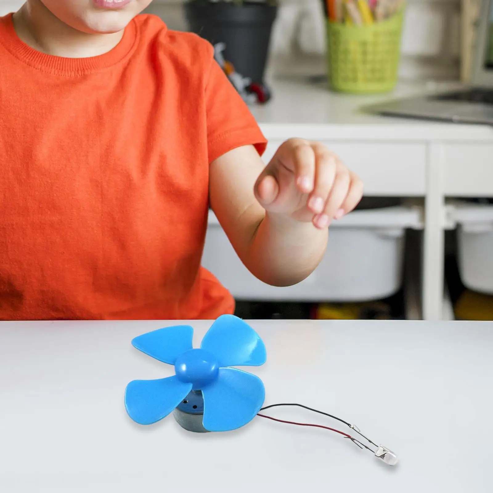 Wind Power Generator Educate Toy Simple Circuit Wind Turbine Students