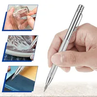 4Pcs Tungsten Carbide Tip Scriber with 20 Engraving Pen Marking Tip Scribing Pen For Glass Ceramic Metal Marking Hand Tools