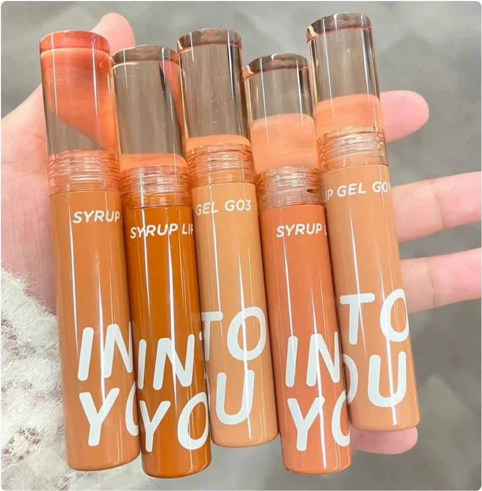 Into You Syrup Lip Gel 2.4G Watery Lip Tint Bare Color Lipgloss Intoyou Authentic Makeup Original