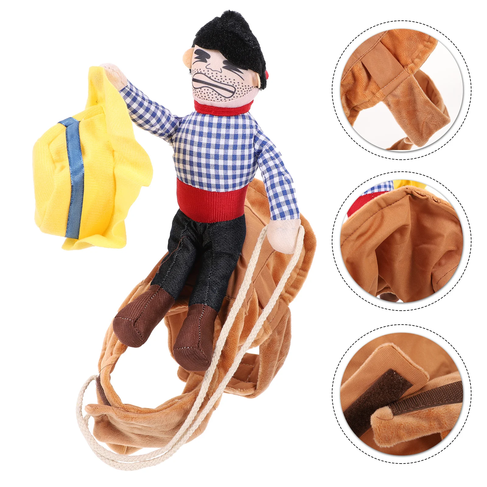 

Pet Costume Dog Clothes Denim Breathable Horse Style For Maltese Jack French Bulldog Terrier Corgi