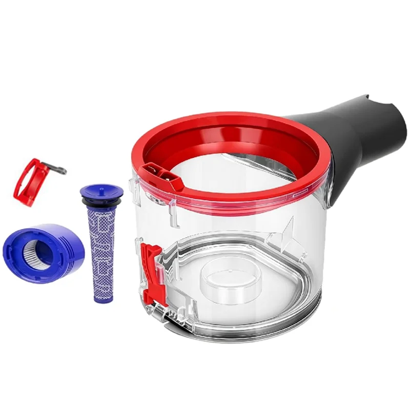 Zestaw akcesoriów do pokrywy pojemnika na odpady do odkurzaczy Dyson V7 V8 SV10 SV1, z filtrem, model A77G