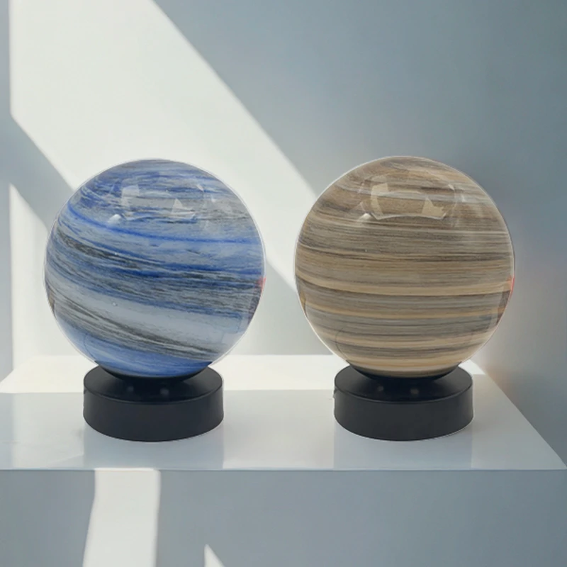 Planet Tischlampe Stern Vorhang Astra Kreative Sternenhimmel Mond Planet Tischlampe Paar Schlafzimmer Nachttisch Romantische Umgebungslampe