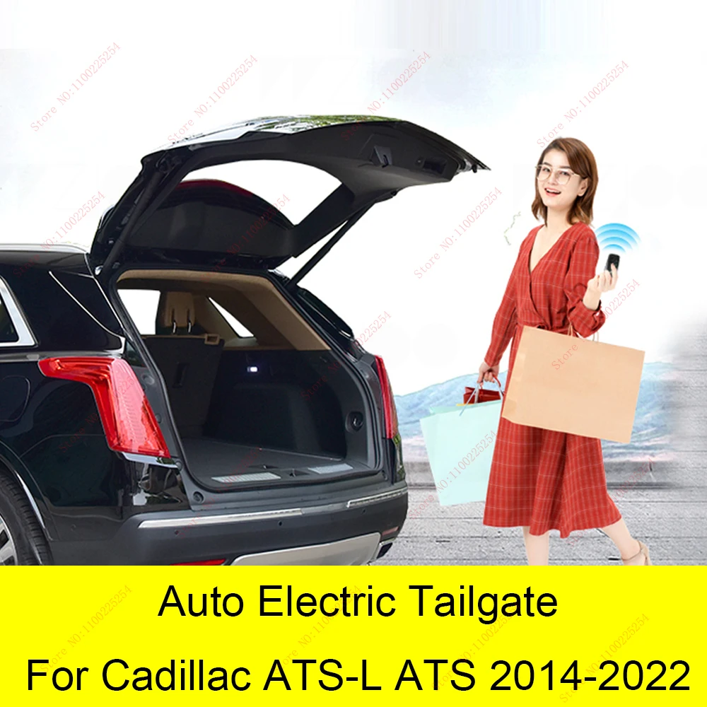 Auto Electric Tail Gate Lift for Cadillac ATS-L ATS 2014-2022 Remote Control Drive Seat Button Control Set Height Avoid Pinch