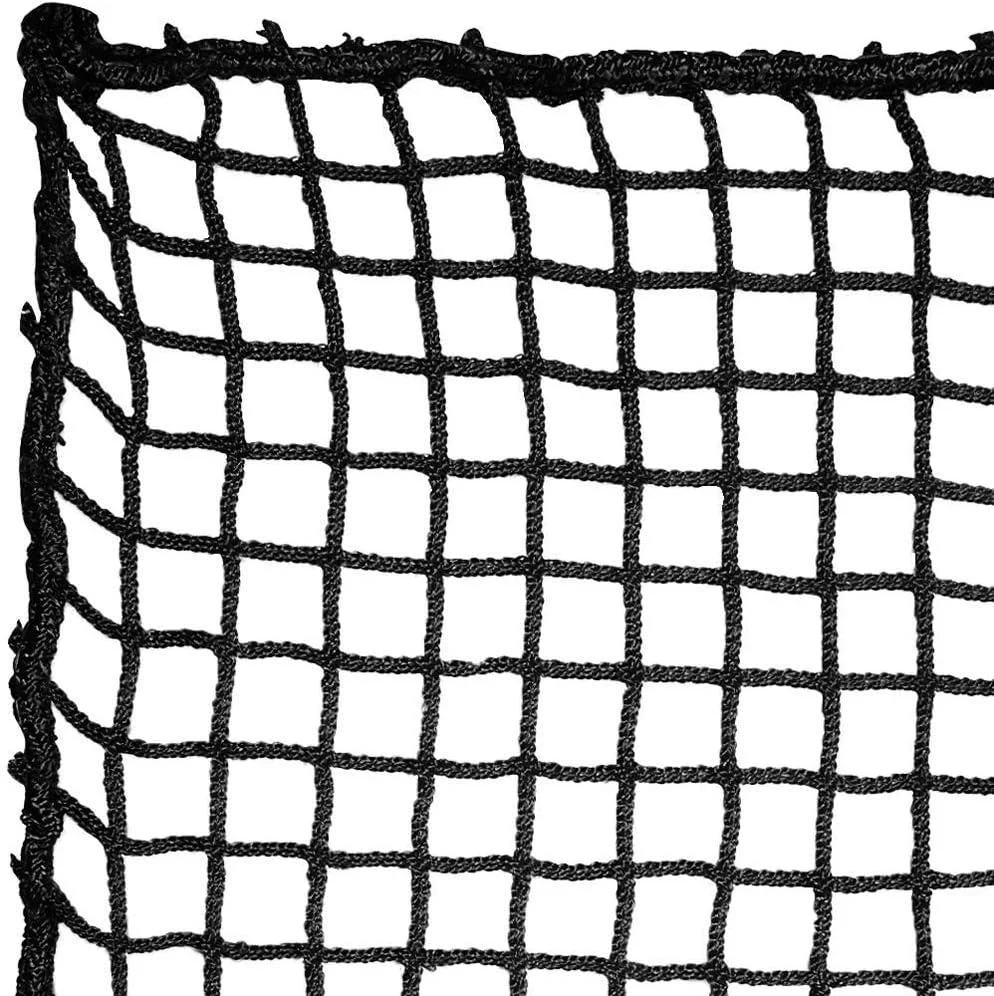 

Heavy Duty Knotless Practice Net with Reinforced Edge, 1" Square Mesh for Golf Baseball Soccer Hockey Indoor Outdoor Use