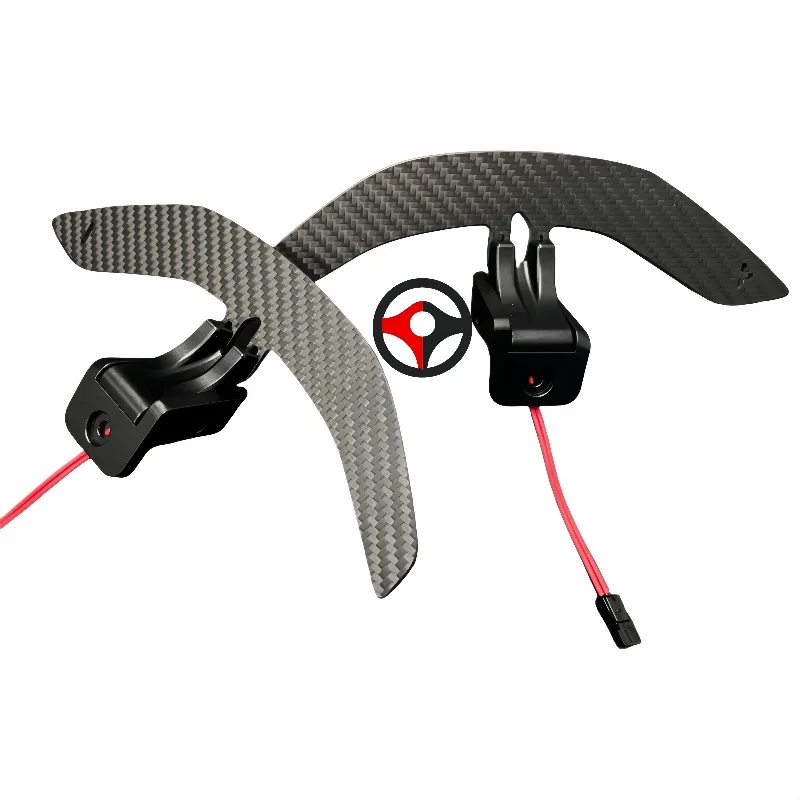 

For LOTUS EMIRA Magnetic Real Carbon Fiber Steering Wheel Shift Paddles Replacement Extend Shift Paddle Picks Shifter Paddle