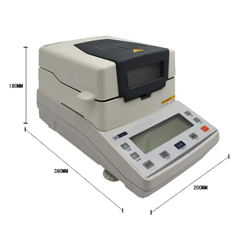 Halogen Moisture Analyzer Meter with HBM Sensor Readability 10mg