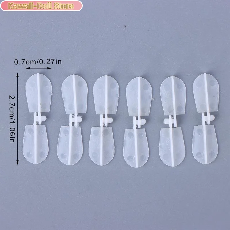 

6 Pcs Micro Hatch Hinges Connecting Aircraft Wings Replacement Parts For RC Aircraft Model Accessories