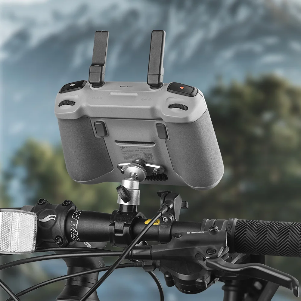 Bicycle Holder Mount For DJI Mini 4 Pro/Air 3/Mini 3 Pro/Mavic 3 RC-1/RC-2 Remote Control Drone Clip Handlebar Clamp Accessories