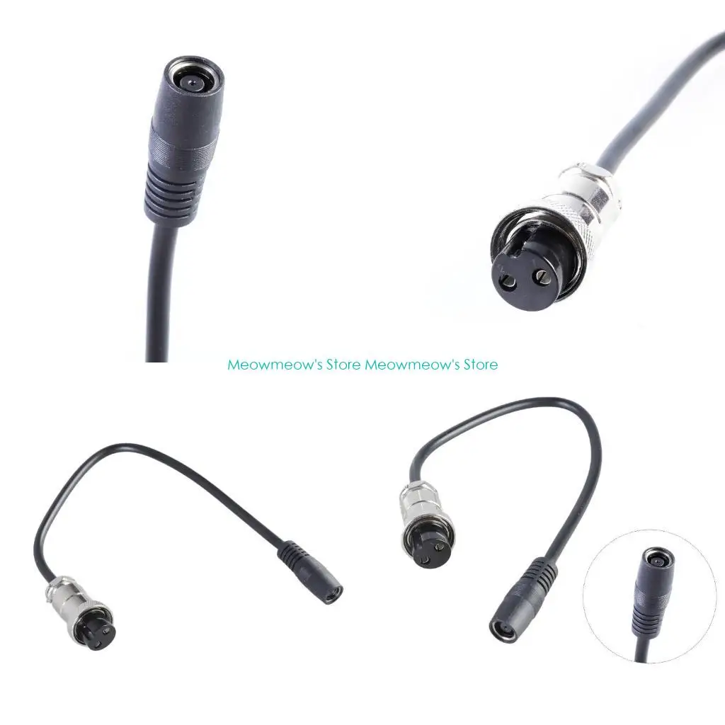 W91A 7.9x0.9mm إلى GX20 خط الطاقة المحول 150W