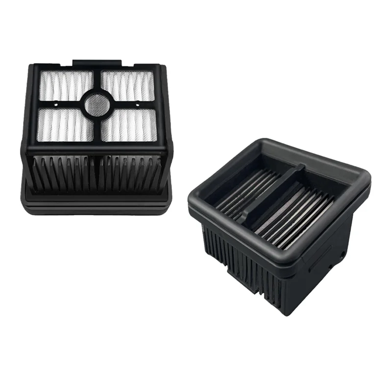 ABUD-6Pcs/Set Roller Brush HEPA Filter As Shown Plastic For Dreame H12 Pro /M13beta/H12 Pro Plus Wash Floor Machine Accessories