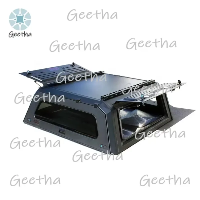 

Custom Aluminum Alloy Topper Camper Pickup Tonneau Cover 4x4 Pickup Truck Dmax Canopy for FORD F150