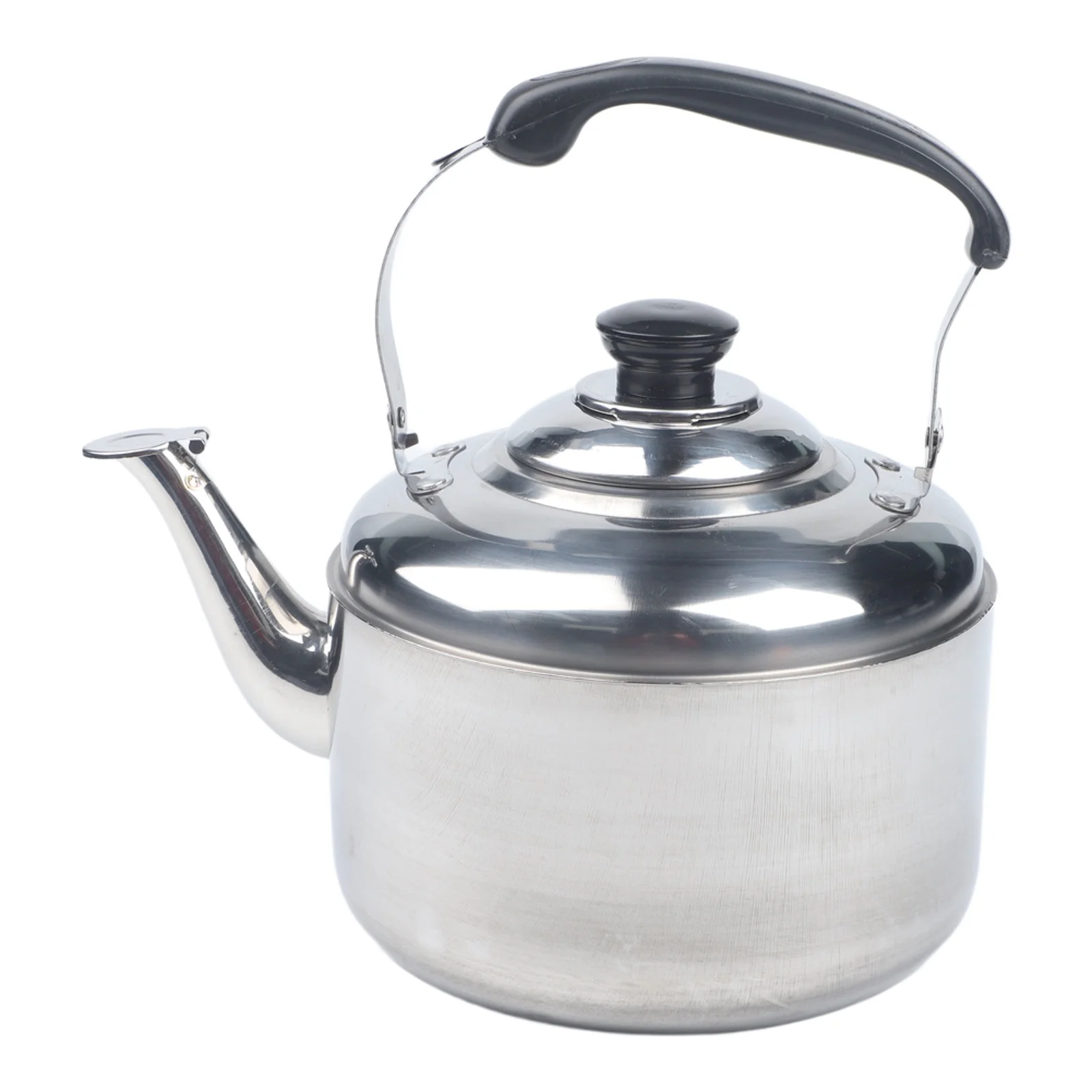 Thickened Stainless Steel Whistling For Kettle Compatible with Induction Gas and Electric Heating Elements for Daily Kitchen Use