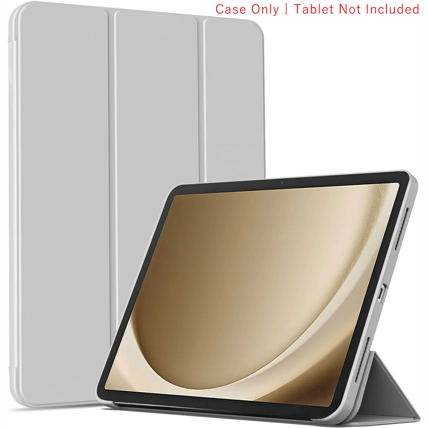 Drievoudig opvouwbare flipcase voor Samsung Galaxy Tab A11 Plus A11+ 2025 11'' SM-X230/X235/X236B Magnetische standaard PU lederen beschermhoes