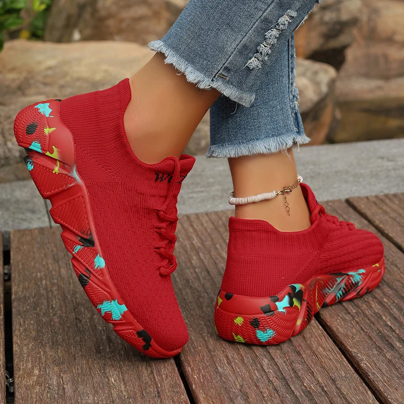 

Women's Thick-Soled Sneakers, 2025 New Lightweight Thick-Soled Shoes for Autumn, Suitable for Spring and Autumn Sports Style, Women's Lace-Up Shoes 2302