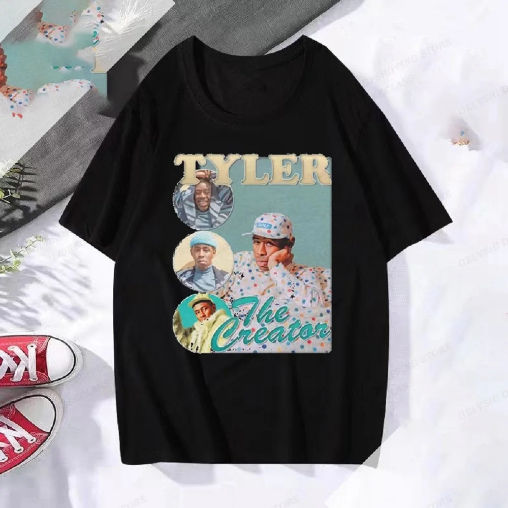 Tyler The Creator T Shirt Men Women Fashion  Cotton Tshirt Album Tops  Boy Tees  Camiseta Rapper 80010