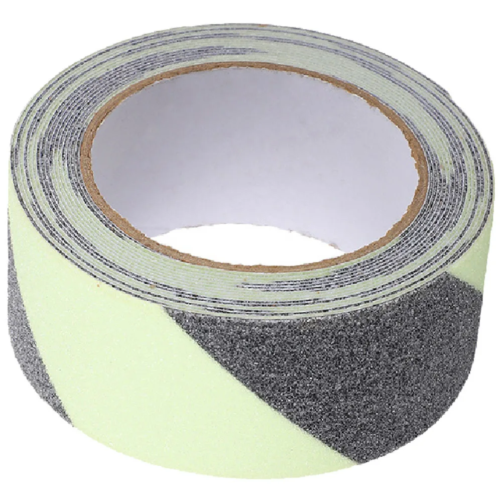 

1 Roll 5-Meter Anti-Slip Glow In The Dark Tape For Stairs Luminous Warning Guidance Stripe Safety Tape For Indoor Outdoor