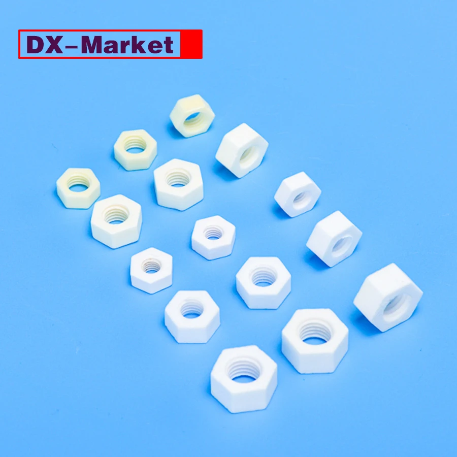 

Ceramic Nuts ,Alumina Anti Oxidation Nut Fastener,B074