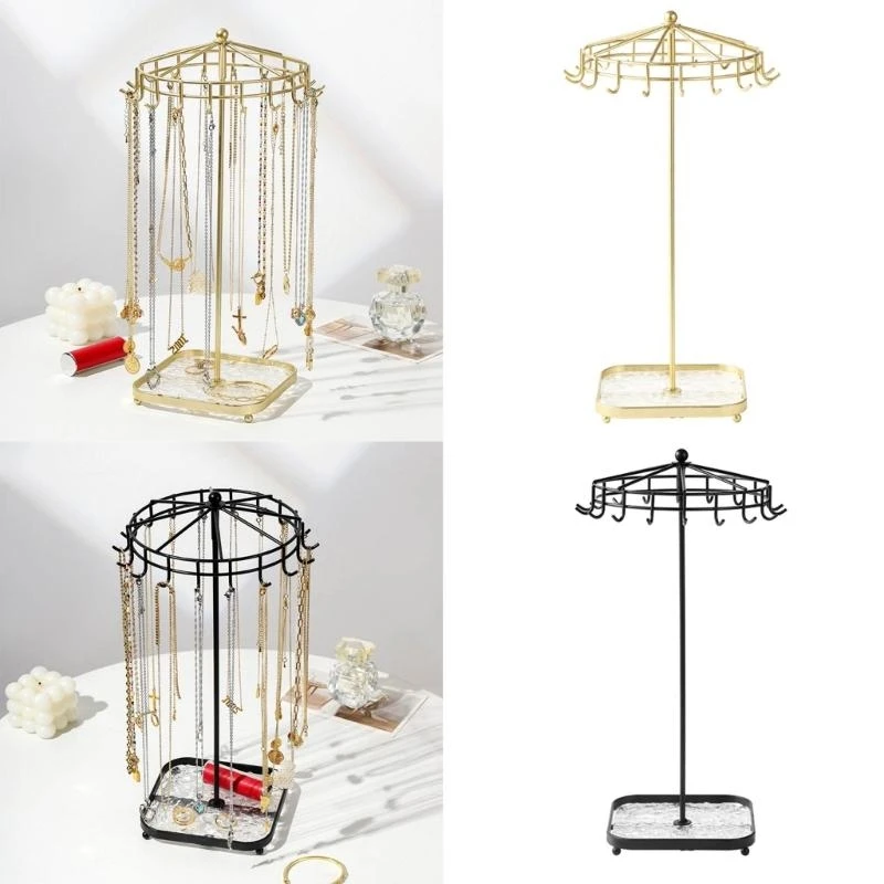 

J78F Multi Functional Necklace Stand Convenient Necklace Rack Jewelry Accessories