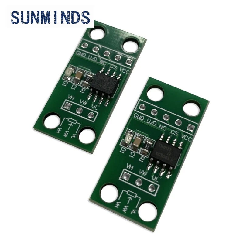 Digital potentiometer circuit board module, adjustable, 10K, 50K, 100th order, X9C103S/X9C503S