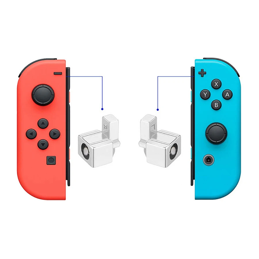 Metal Left Right Slider Buckle Lock Latch Bracket for Nintendo Switch Joy-Con Loose Repair Tool Parts NS JoyCon Controller