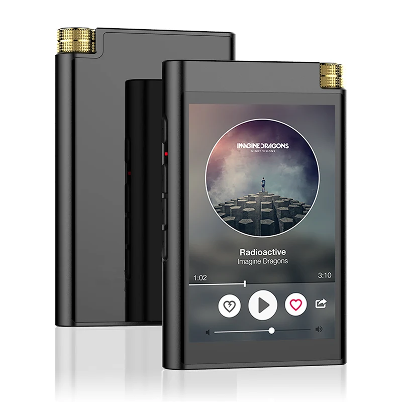 

Lossless HiFi MP3 Player DSD High Resolution Digital Audio Music Player with Line Output, High-Res DAC Portable HiFi MP3 Player