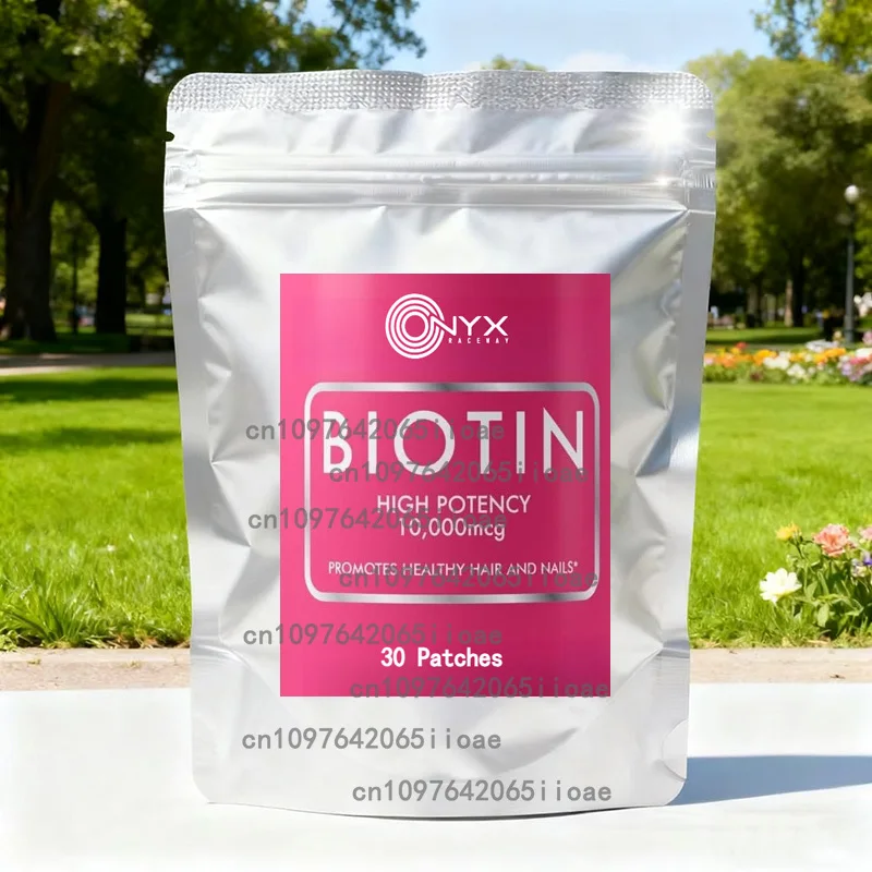 

30 пластырей для роста волос Biotin Plus Patch для женщин, Biotin Plus Polygonum Multiflorum