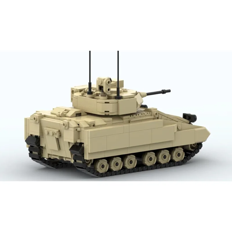 New in Military Equipment M2 Bradley American Infantry Tank MOC Building Block Assembly Set Display Toys Kids Christmas Gifts