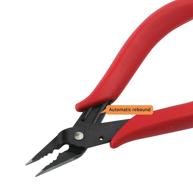 Jewelry Making Tool Set, Crimping Nose Pliers with Tweezers for Jump Rings Split Rings Double Rings DIY Accessories