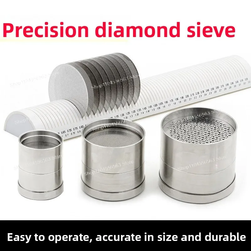 Stainless steel  Diamond Sorting Sieve Plates for Gem Loose Stones Jewelers Diamonds Size Separator Jewelry tools