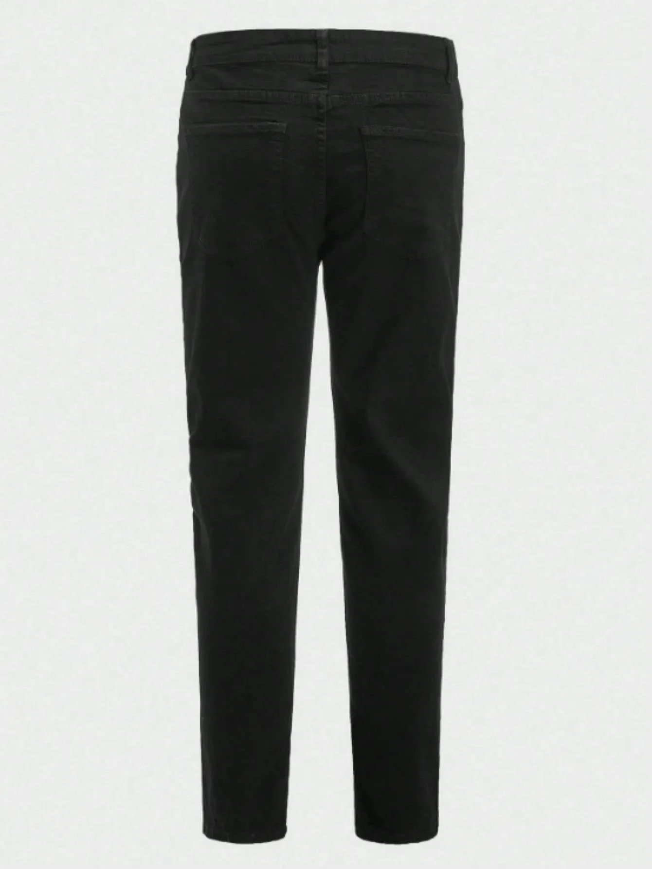 Black Slim Jeans Pants Man Original Drip Y2k Unisex Classic Denim Pants No accessories or belts included