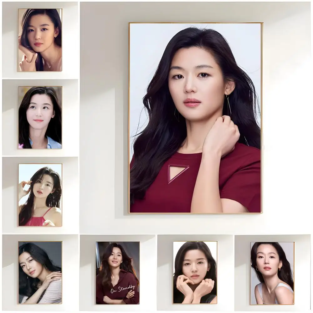 charming actress j-jun ji-hyun Poster Classic Wall Art  Home Decor  Peel and Stick Unframed
