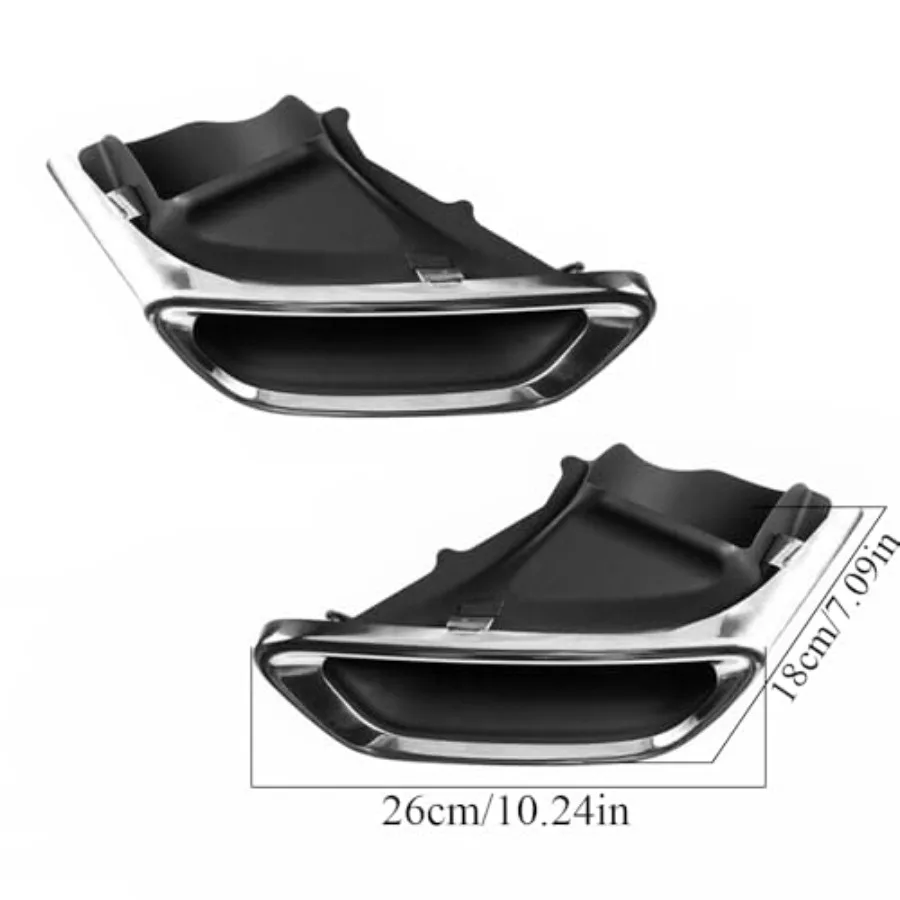 طرف يسار يمين متوافق مع 2018 2019 2020 Honda Accord تعديل ترقية العادم مع قوس لأداء العادم المحسن #3