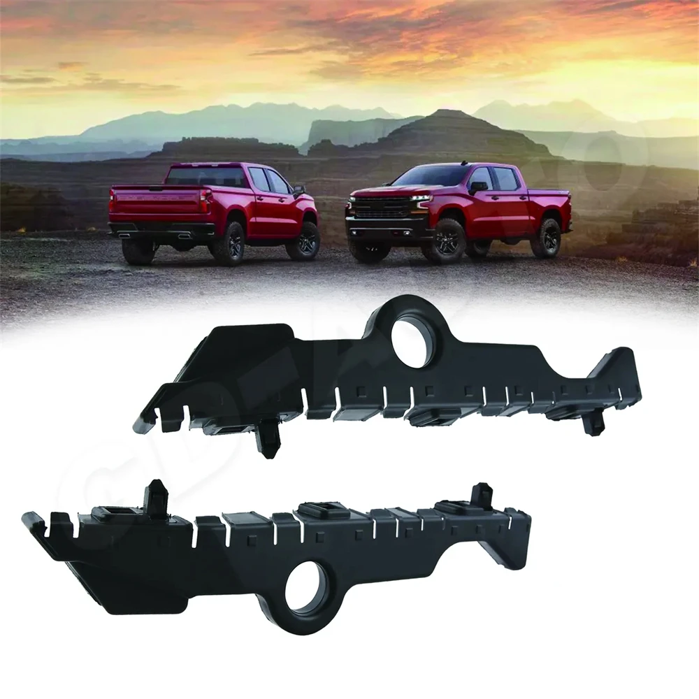 ​Front Bumper Cover Support Brackets For 2019-2022 Chevy Silverado 1500 84624943