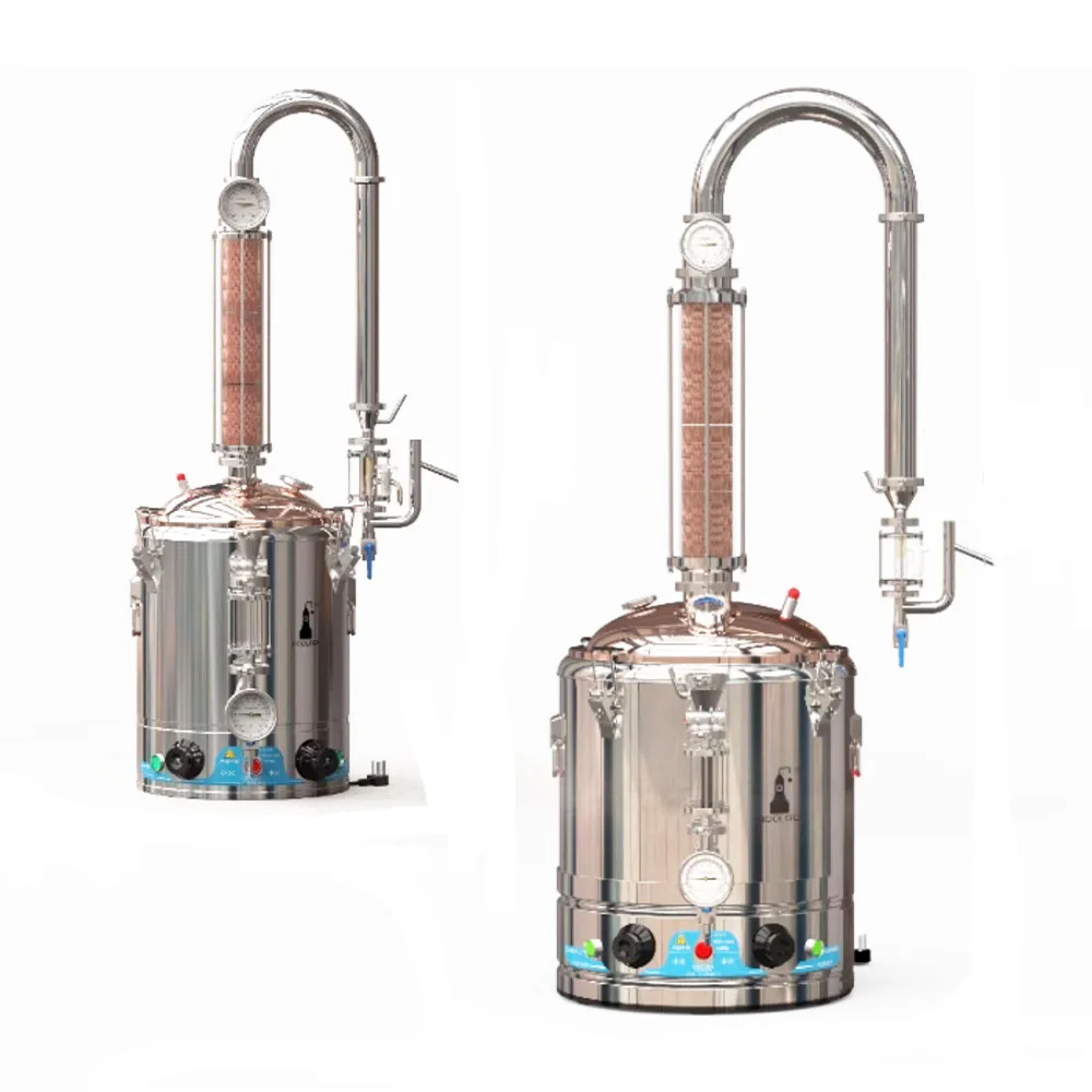 50L Industrial Natural Plant Vacuum Essential Oil Extractor Extraction Machine For Sale Simple Distillation Unit