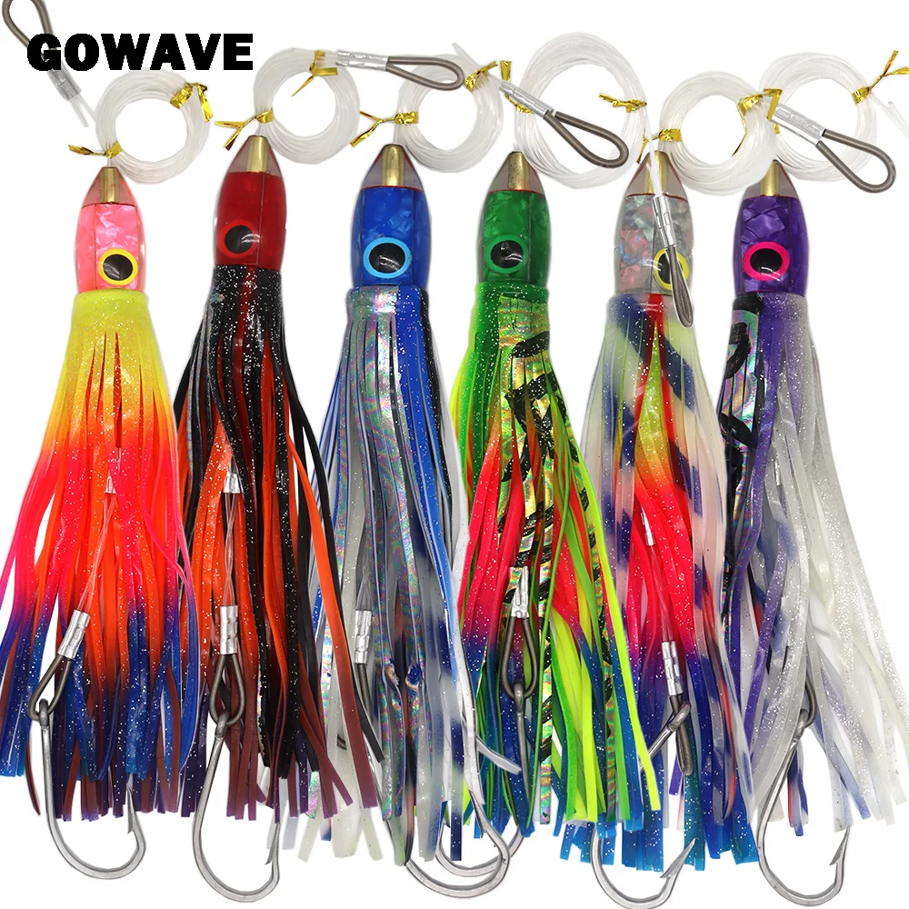 

GOWAVE Billfish Lure 150g 24cm Offshore Deepsea Boat Fishing Tuna Bait Spearfish Trolling Lures Mahi Wahoo Big Game Fishing