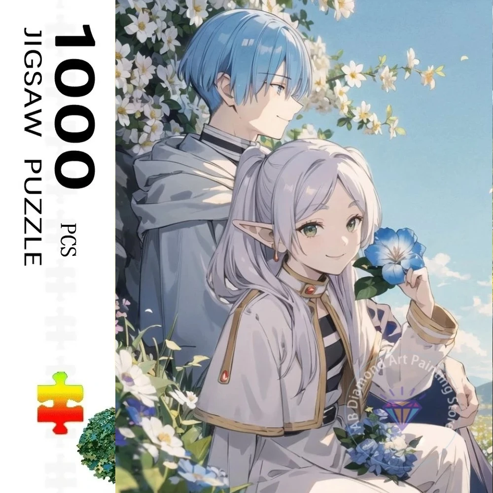 

Adult Jigsaw Puzzles Frieren: Beyond Journey's End Suitable for Adults & Families -Challenging Large Pieces, Portable