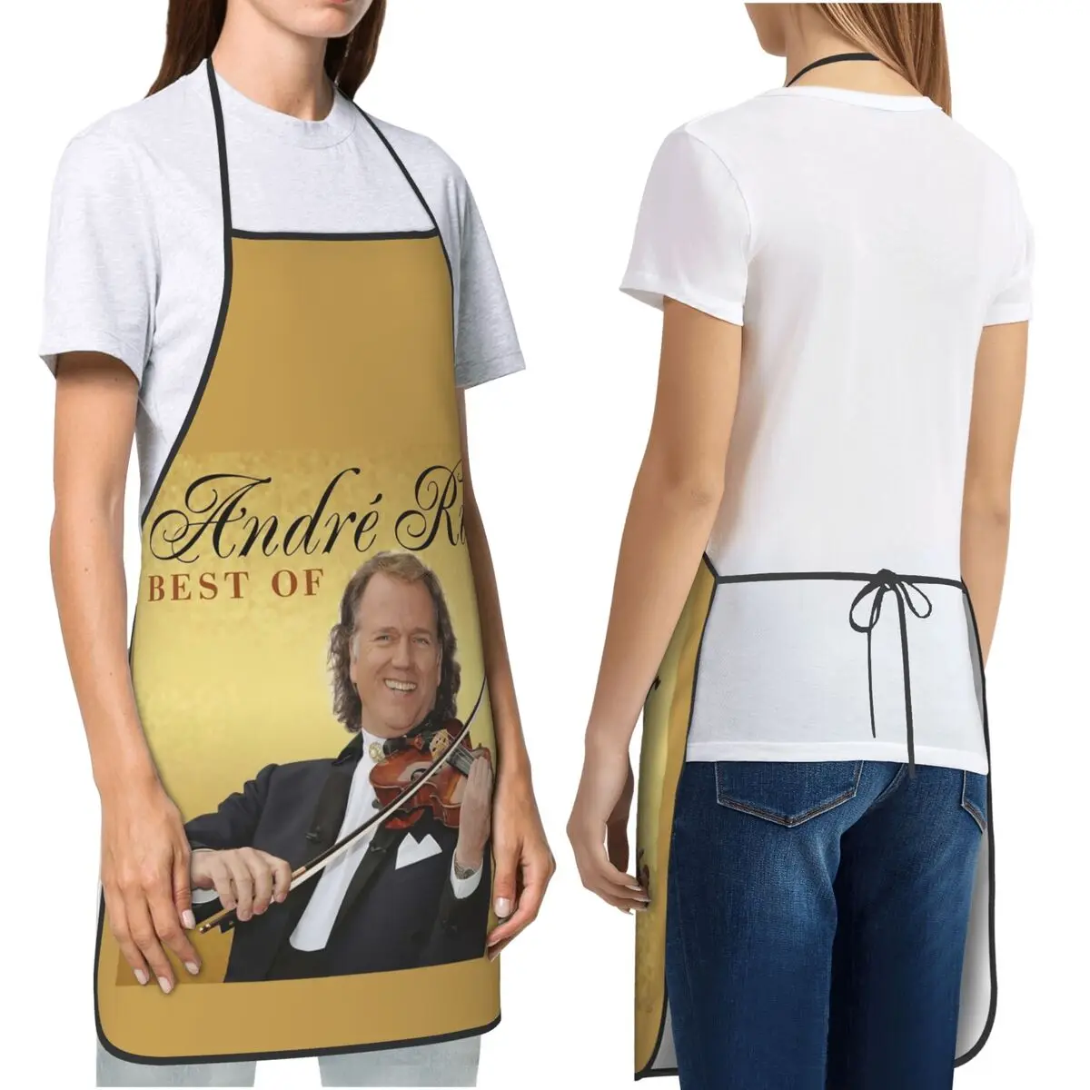 أندريه ريو أفضل مآزر أندريه ريو الشيف الطبخ المطبخ Tablier مريلة مقاومة للماء تنظيف المطبخ بينافور #2