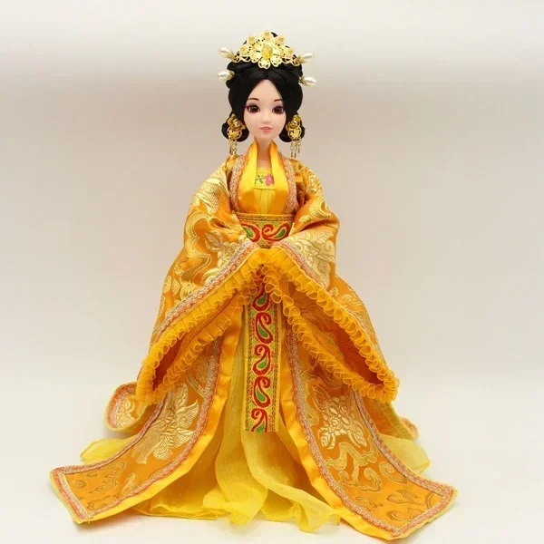 Chinese Ancient costume handmade long dress traditional clothes for your 30cm 1/6 scale BB XINYI FR dolls BBI06