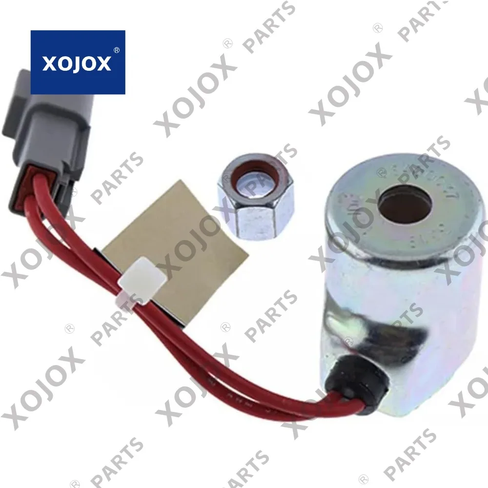 

XOJOX CNxinn10 1 шт. 6666547 6676566 катушка электромагнитного клапана экскаватора 6717706 для Bobcat S250 T190 T250 751 763 773 853 883 A220 S220