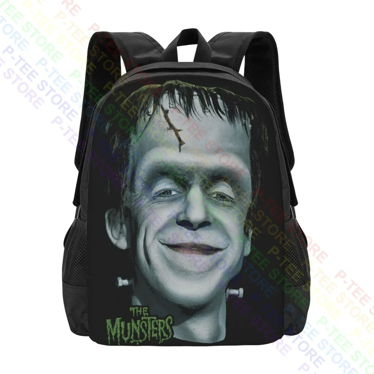 The Munsters Monster Sitcom Serie TV Herman'S HeadBack Borsa sportiva per la scuola di grande capacità