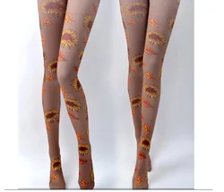 Wholesale New Vintage Design pantyhose Personality Lolita Pantyhose